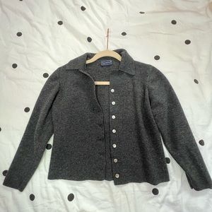 GRAY CROP TOP SWEATER- CHARTER CLUB SIZE XXSMALL